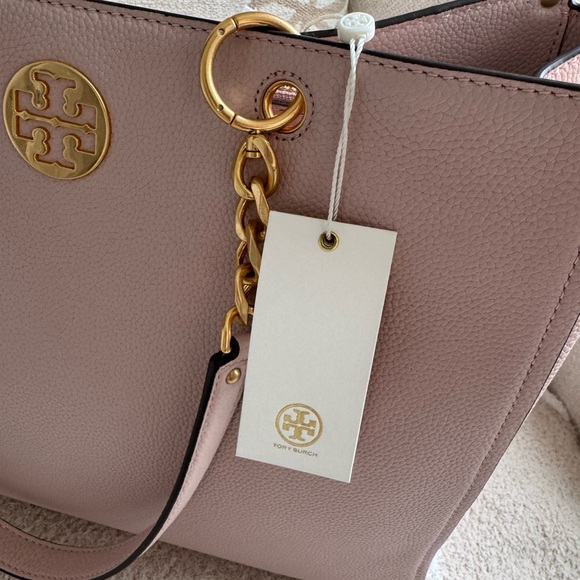 Tory Burch Blush Tote with Gold Chain - Picture 2 of 5